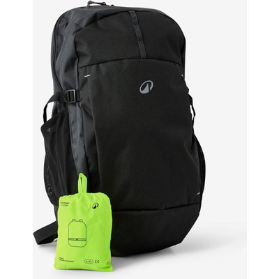 Rucksack-Schutzhülle wasserdicht Tag und Nacht neongelb