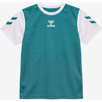 Kinder Handball Trikot Hummel grün/weiß