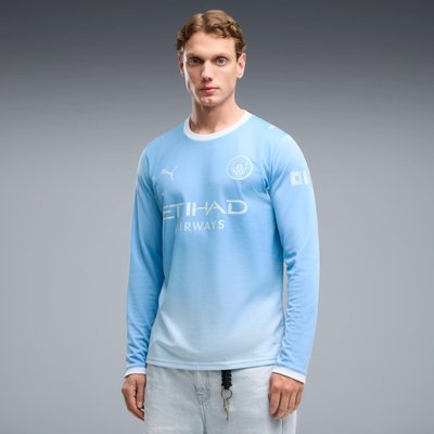 Damen/Herren Fußballtrikot langarm Manchester City 26/27 Heim