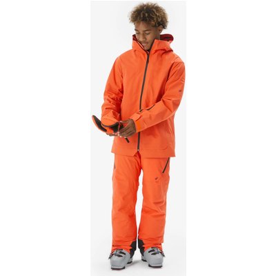 3-in-1-Skijacke Kinder 7–15 Jahre mit herausnehmbarem Fleece - 900 orange