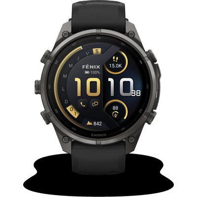 GPS-Uhr Smartwatch Titan 47 mm Garmin - fēnix® 9 Pro schwarz/grau