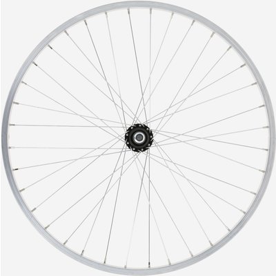 Hinterrad 24" Kinder einwandig Freilauf silber