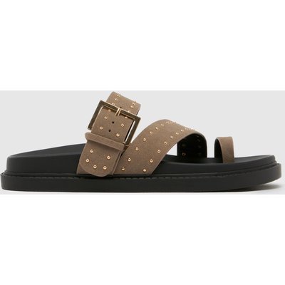 schuh Tarha Footbead in Beige