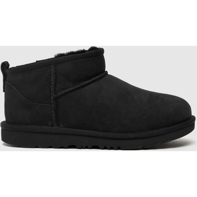 UGG Classic Ultra Mini Junior in Black