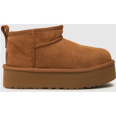 UGG Classic Ultra Mini Platform Junior in Chestnut