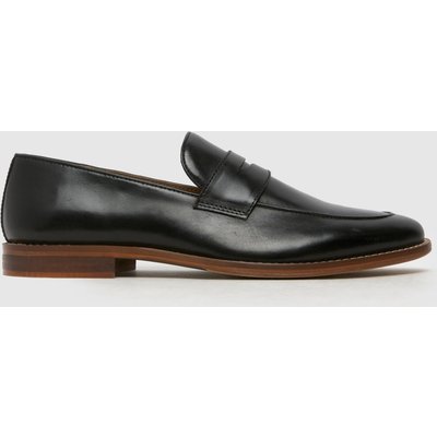 schuh Rune Leather Loafer in Black