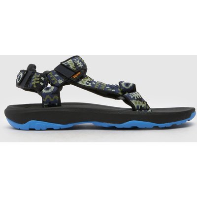 Teva Hurricane XLT 2 Boys Youth in Black & Navy