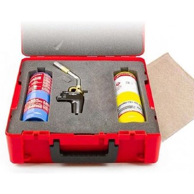 Rothenberger Rothenberger Hot Box 2 - includes Rocase, Superfire2, 1 x Propane Gas and 1 x Mapp Gas, Solder Mat