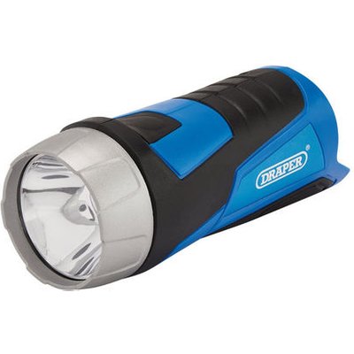 Draper Draper 12V LED Torch, 1W 90 Lumens (Bare Unit)