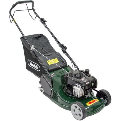 Webb Webb WERR17SP 43cm Self Propelled ABS Deck Petrol Rotary Lawnmower