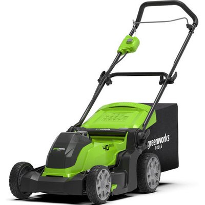 Greenworks 40V Greenworks 40V 41cm Lawnmower with 2Ah Battery & Charger