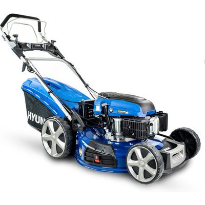 Hyundai Hyundai HYM560SPE 56cm 196cc 4in1 Electric-Start Self-Propelled Petrol Lawnmower with Engine Oil