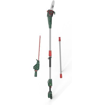 Webb Webb 20V 50cm (20") Cordless Long Reach Hedge Trimmer & Pruner with 2Ah Battery & Charger