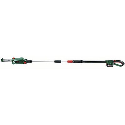 Bosch UniversalChainPole18 20cm Cordless Telescopic Pruner with 2.5Ah Battery & Charger