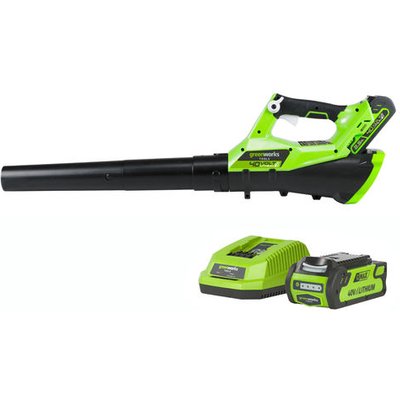 Greenworks 40V Greenworks G40ABK2 Axial Blower with 2Ah Battery and Charger (40V)