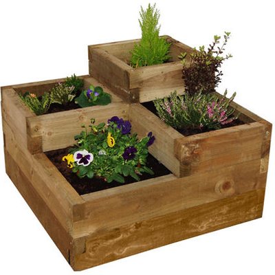 Forest Forest Caledonian Tiered Raised Bed