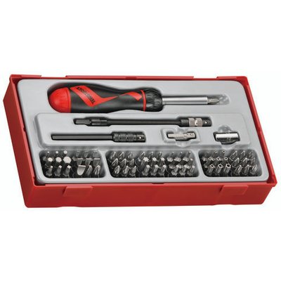 Teng Tools Teng TTMD74 74 Piece Ratcheting Bits Screwdriver