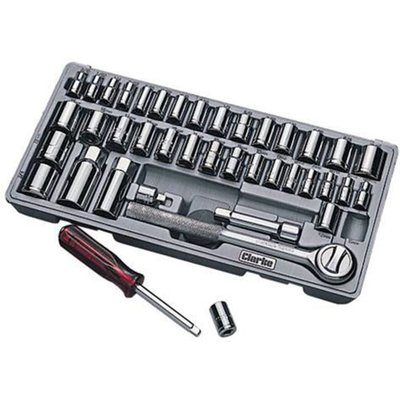 Clarke CHT149 41 piece 1/4" & 3/8" Drive Socket Set