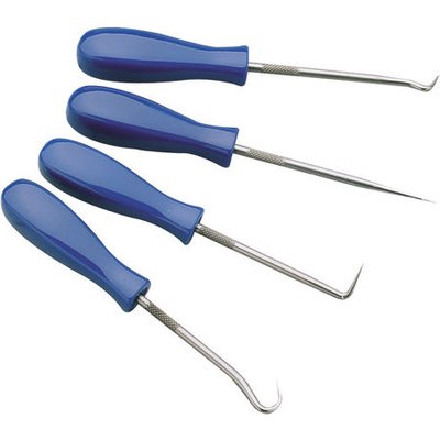 Clarke Clarke CHT161 4-Piece Mini Pick & Hook Set