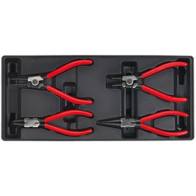 Sealey Sealey TBT03 4 Piece Tool Tray Circlip Pliers Set