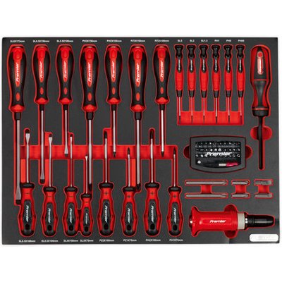 Sealey Sealey TBTP04 72 Piece Tool Tray with Screwdriver Set