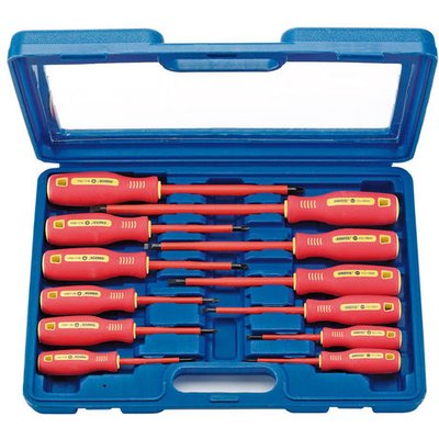 Draper Draper 12 Piece Fully Insulated Screwdriver Set