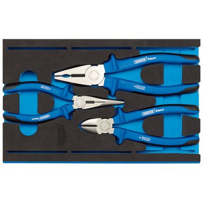 Draper Draper IT-EVA6 3 Piece Heavy Duty Plier Set