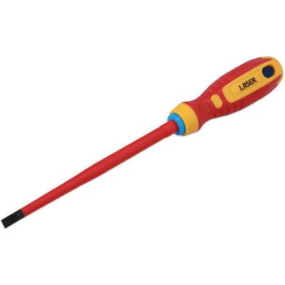 Laser 8454 Flat Insulated Screwdriver 6.5 x 150mm