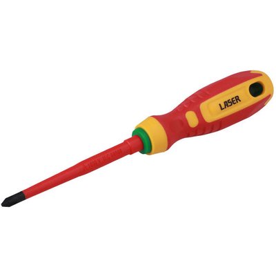 Laser 8448 Phillips Insulated Screwdriver PH2 x 100mm