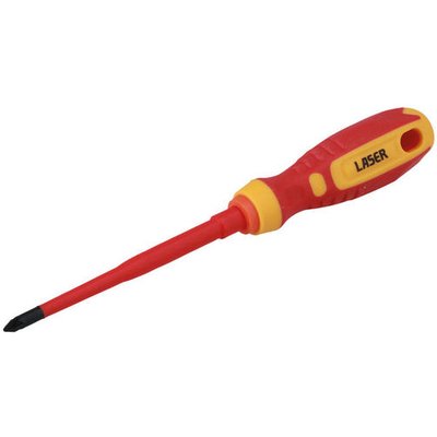 Laser 8450 VDE PzDrive Insulated Screwdriver Pz1 x 100mm