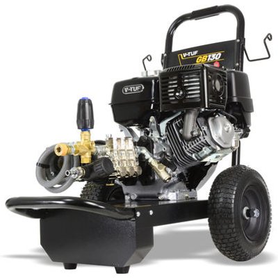 V-TUF V-TUF GB130 4000psi, 280Bar, 15L/min Industrial 13HP Gearbox Driven Honda Petrol Pressure Washer