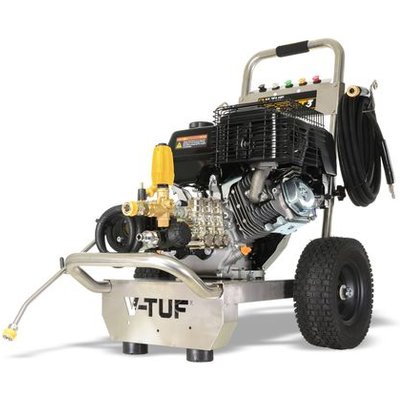 V-TUF V-TUF TORRENT3 4000psi, 280 Bar, 15L/min Industrial 15HP Petrol Pressure Washer