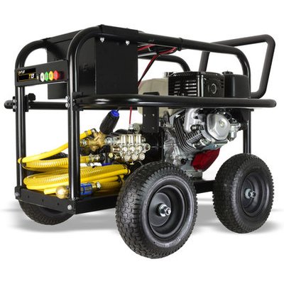 V-TUF V-TUF T13 - 200Bar, 21L/min 13HP HONDA Driven Petrol Pressure Washer With Gearbox - Roll Cage Frame & Electric start