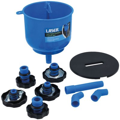 Laser 8638 Anti Spill Coolant Funnel Set