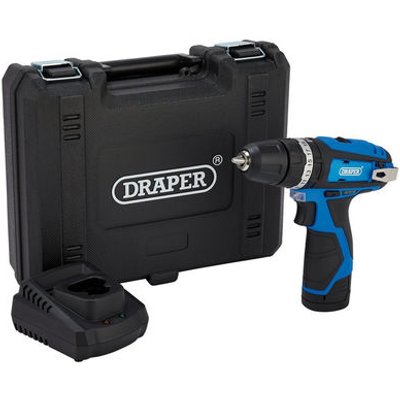 Draper Draper 12V Combi Drill with 1.5Ah Battery & Fast Charger