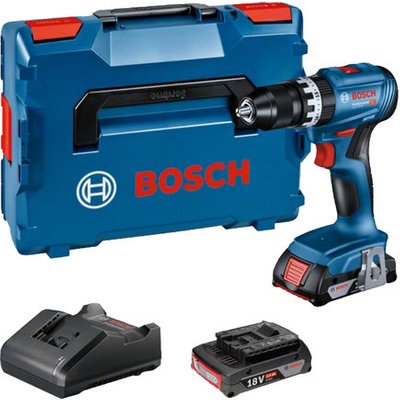 Bosch Bosch GSB 18V-45 Professional 45Nm Cordless Impact Drill/Driver with L-BOXX & 2 x 2Ah Batteries