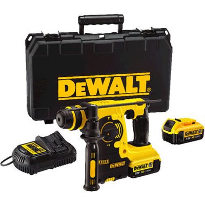 Machine Mart Xtra DeWalt DCH253M2 18V XR Li-Ion Hammer Drill, 2x4.0AH Batteries & Kit Box (SDS+)