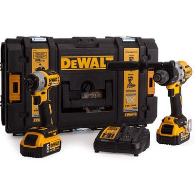 DeWalt DeWalt DCK276P2 Impact Driver & Combi Drill with 2x5.0Ah Batteries