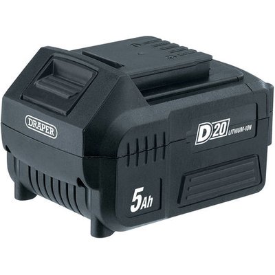Draper D20 Draper D20B5.0AH D20 20V Lithium Ion Battery (5.0Ah)