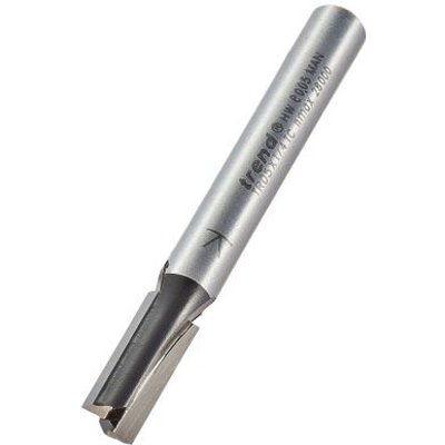 Trend Trend TR07X1/4TC 8 x 19mm Two Flute Straight Cutter