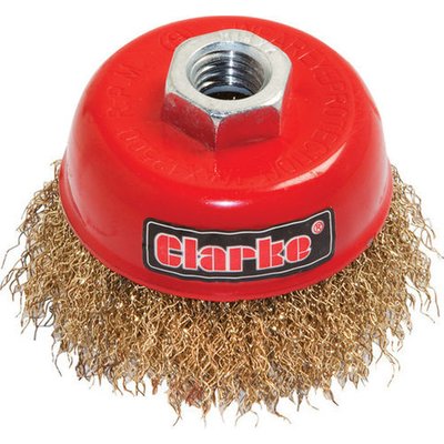 Clarke CHT558 - 75mm Wire Cup Brush (M14)