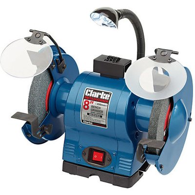 Clarke Clarke CBG8370L 200mm Bench Grinder with Lamp (230V)