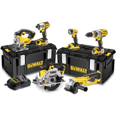 DeWalt Dewalt DCK694P3-G 18V Brushless 6 Piece Kit (3 batteries) & 2 x Kitboxes