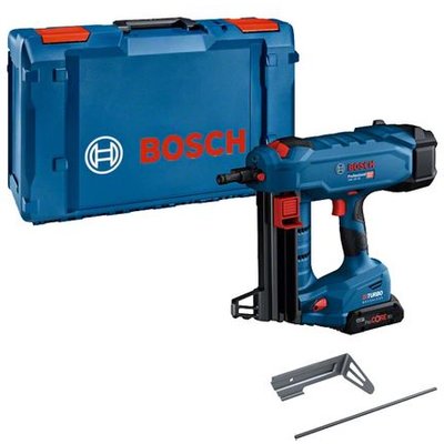 Bosch Professional 18V Bosch GNB 18V-38 BiTurbo Brushless Concrete Nail Gun (Bare Unit) with XL-BOXX