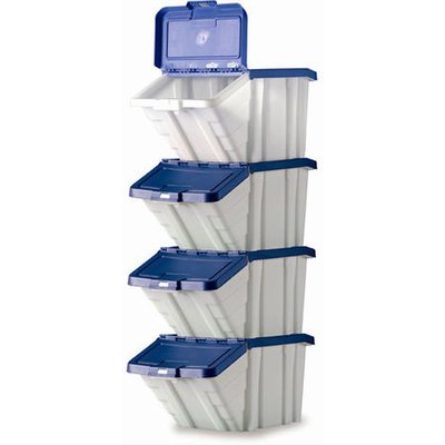 Barton Storage Barton Topstore Multi-Functional Containers with Blue Lids