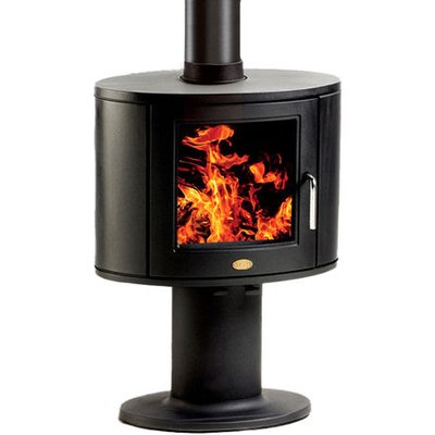 Clarke Clarke Dorchester 4.9kW Cast Iron Wood Burning Pedestal Stove