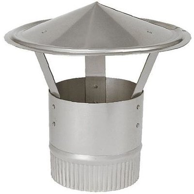 Clarke 5" Stainless Steel Flue Cowling