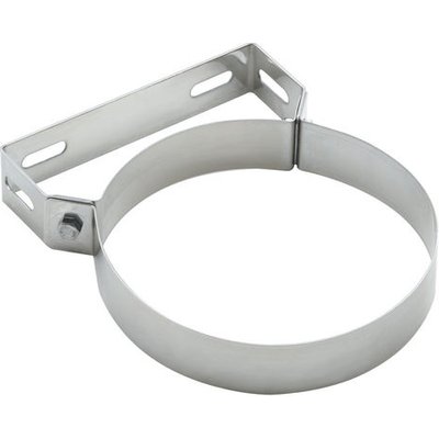Clarke 6" Stainless Steel Wall Band