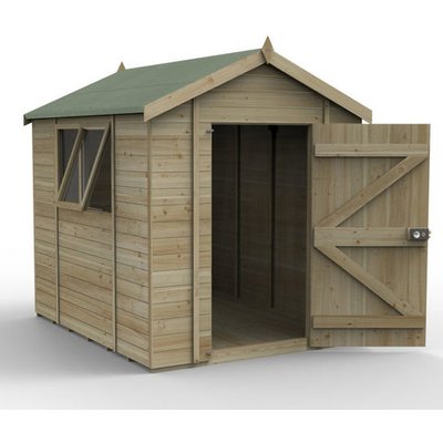 Forest Forest Garden Timberdale 8 x 6 Apex Shed (Home Delivery)