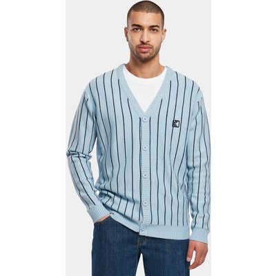 Karl Kani KM221-022-1 OG Pinstripe Knit Cardigan